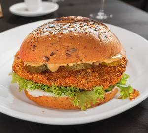 Paneer cheese burger