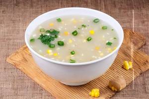 Sweet corn soup