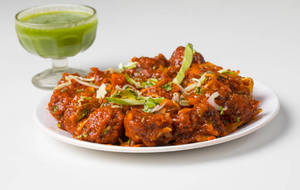 Veg manchurian dry