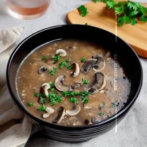 Mushroom Soup                                                                                       