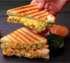 Corn Veg Sandwich