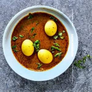 Egg Bhujiya Gravy