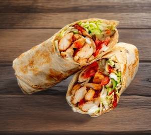 Chilli Cheese Chicken Shawarma