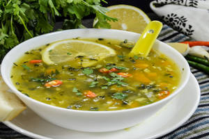 Chicken Lemon Coriander Soup