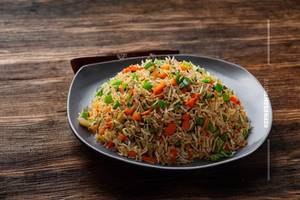 Veg Garlic Fried Rice