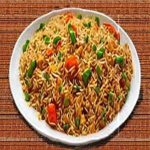 Veg Manchurian Double Egg Fried Rice