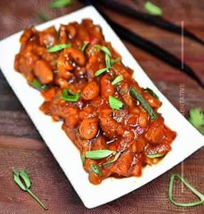 Mushroom Chilli Latpat