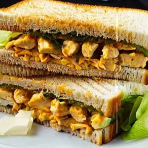Peri peri chicken sandwich 