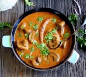 Mushroom Butter Masala