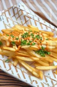 Cheezy french fries