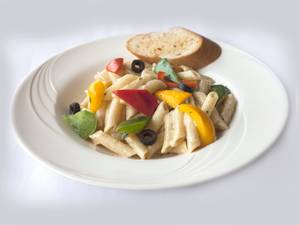 Cream Concasse Sauce Penne Pasta