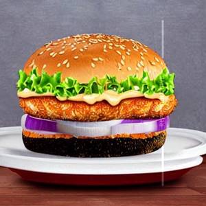 Classic Chicken Cheese Burger 