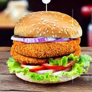 Paneer Chicken Burger