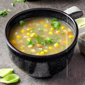 Sweet Corn Mushroom Soup