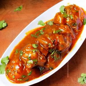 Vegetable Manchurian (Gravy)