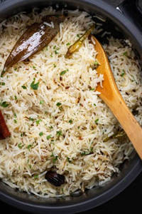 Veg Korean Rice With Gravy (serves 2-3)