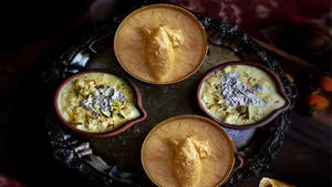 Bengali Mini Chicken Thali (3 Roti + Chicken Aloo Jhol + Rice + Dal, sabji)