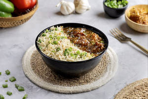 Fried Rice Manchurian Bowl
