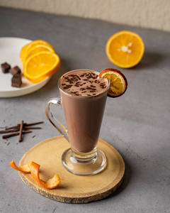 Orange Mint Hot Chocolate
