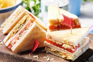 Bh Veg Club Sandwich