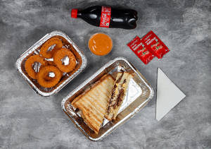 Roast Beef Grilled Cheese Sandwich Combo