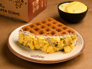 Rasmalai Waffle