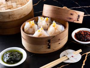 Corn And Water Chestnut Dumplings