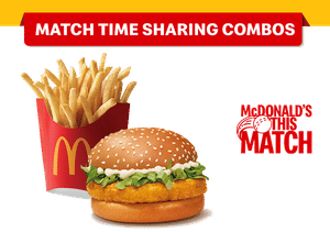 McChicken Burger + Fries (M)