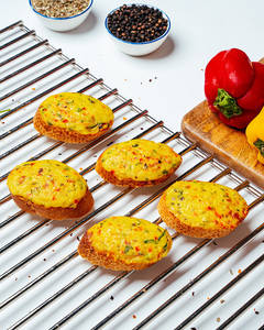 Amdavadi Masala Cheese Toast