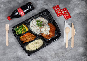 Chicken Steak & Veggies Combo