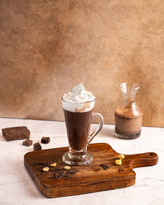 Hazelnut Cream Dark Hot Chocolate (200ml)
