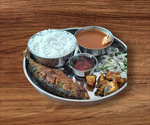 Karwari Fish Thali (goan Thali)