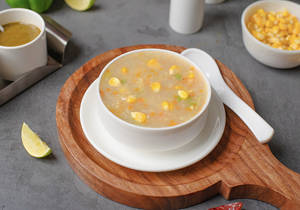 Sweet Corn Veg Soup