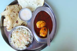 Egg Thali