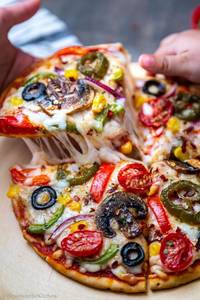 Vegetable Pizza
