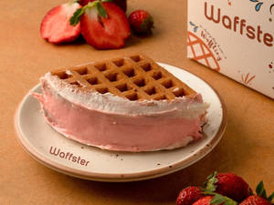 Strawberry Cream Cheese Waffle