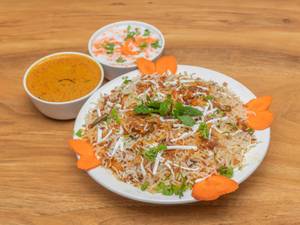 Veg dum biryani