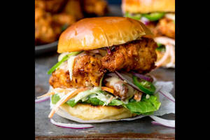 Peri Peri Chicken Burger