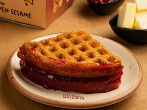 Butter Jam Waffle