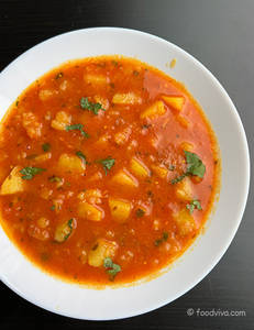 Aloo tamatar dry