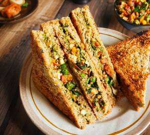 Mayo Sweet Corn Sandwich