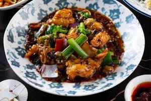 Cantonese Prawn In Black Pepper Sauce