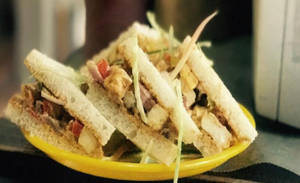 Fresh Veg Simple Sandwich