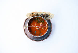 Tulsi Nimbenu Soup ( Vegan )