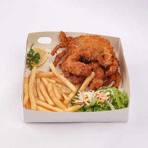 Crispy Soft Shell Crab and Fries