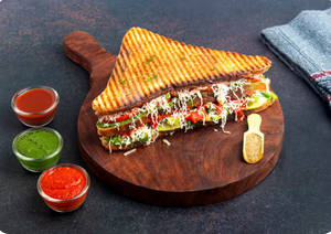 Schezwan Sandwich With Cheese