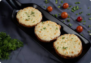 Round Cheese Garlic Bread (5 Pcs)