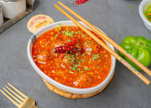 Veg Ball In Garlic Sauce