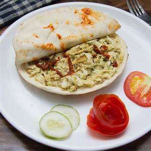 Mexican shawarma Plate