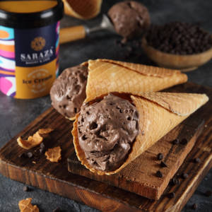 BELGIAN CHOCOLATE ICE CREAM